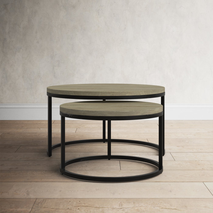 Winham Solid Wood Nesting End Table & Reviews Birch Lane